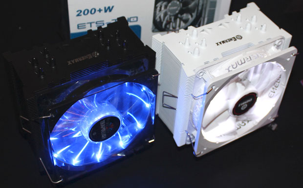 Un ventirad Enermax ETS-T40 blanc de chez blanc, et un noir aussi - Le  comptoir du hardware