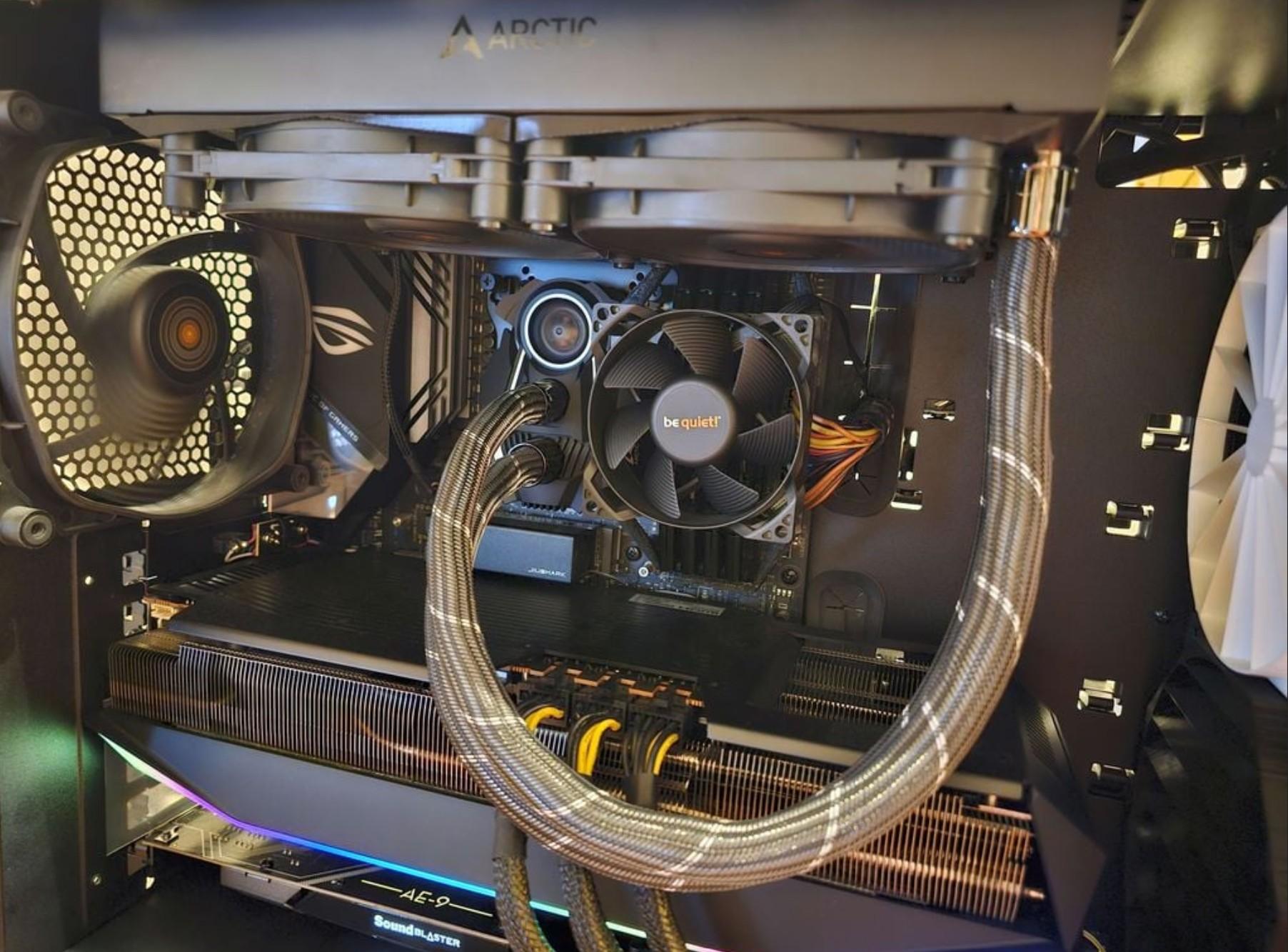 low profile ram cooler for 80mm fan 2