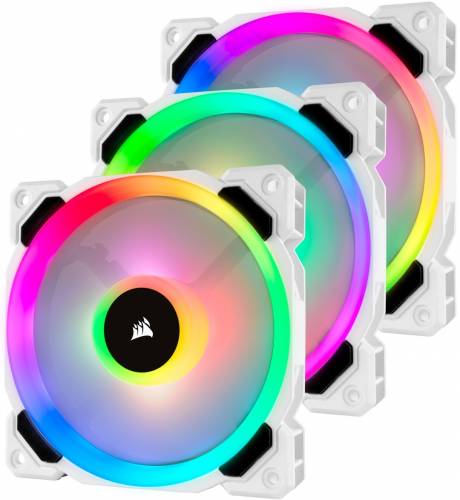 corsair ll120 rgb blanc triple pack
