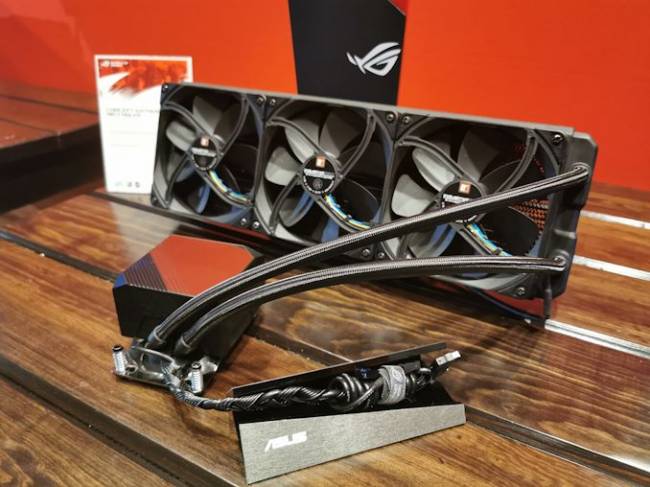 asus tr4 aio 420mm face ces2020