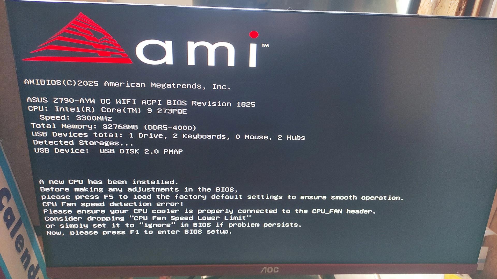 ami core 9 237pqe11