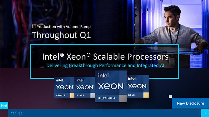 intel xeon scalable ces 2021