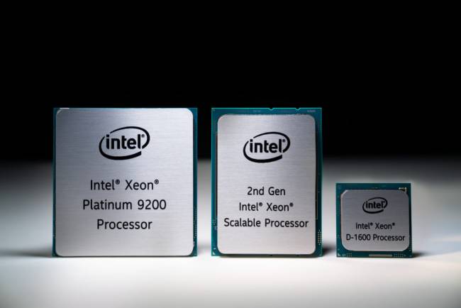 intel cascade lake family