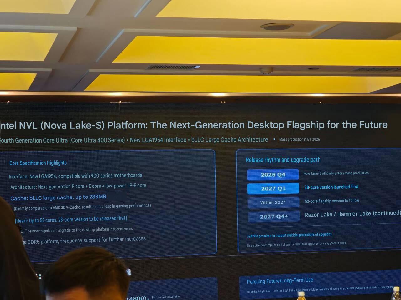 leak nova lake s calendrier