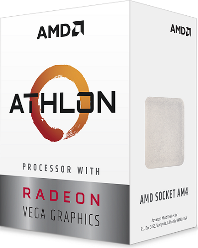 amd athlon vega box