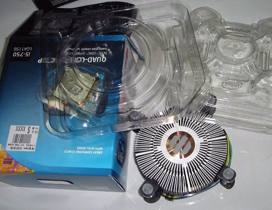 Core i5 750 boîte