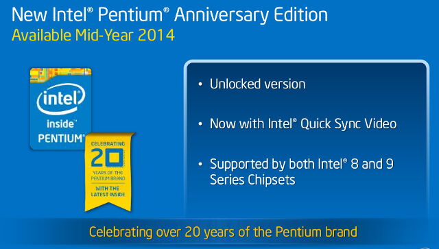 Intel Pentium K