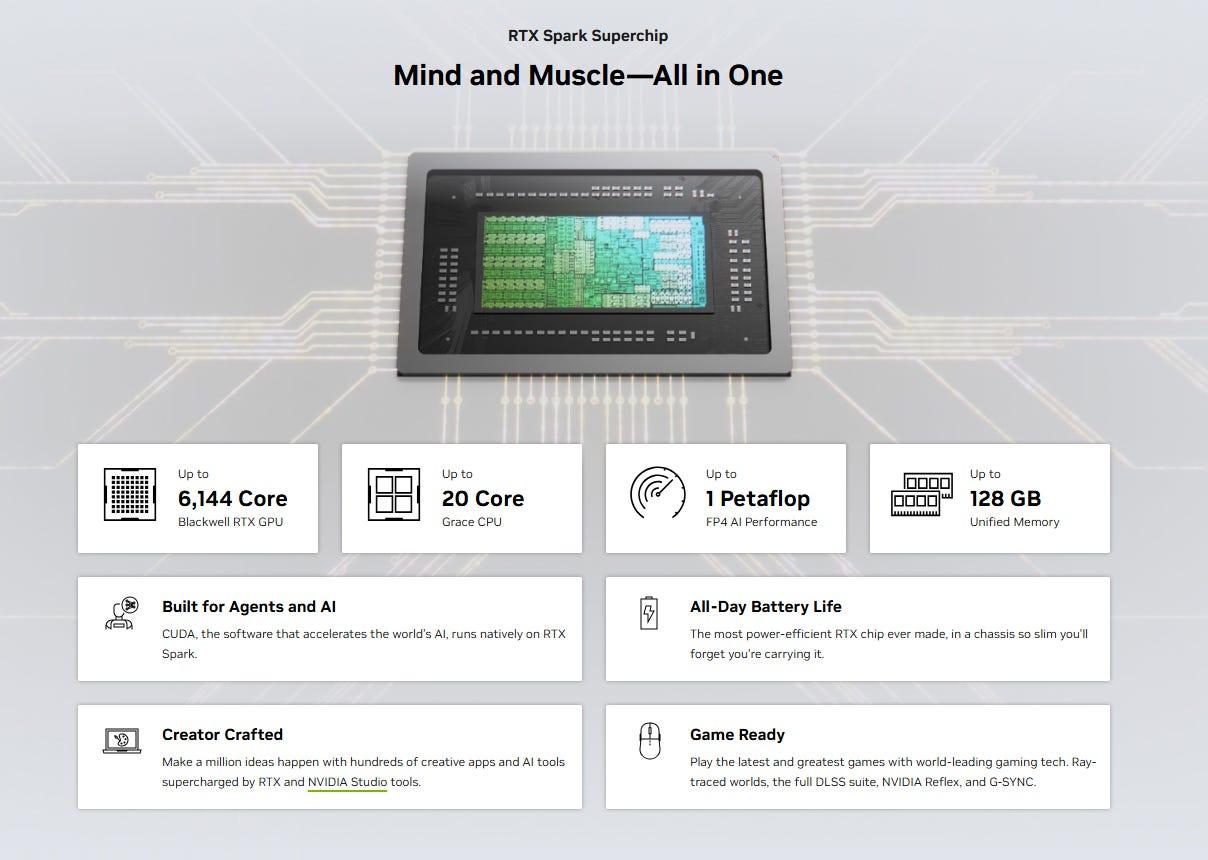 Le premier pilote GeForce Arm révèle les différentes versions de la NVIDIA RTX Spark