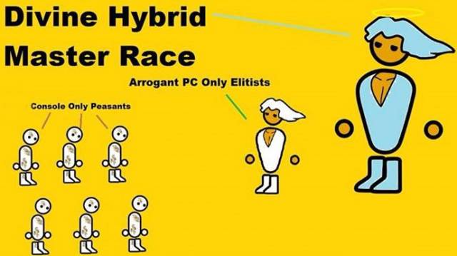 divine hybrid master race pc console