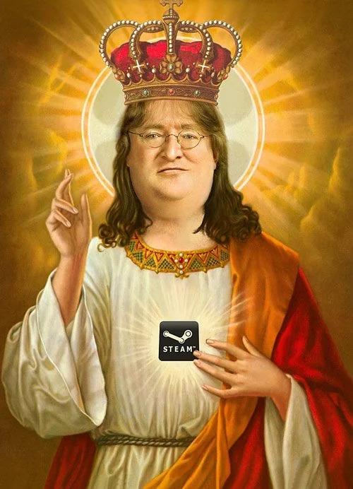 gabe newell saint