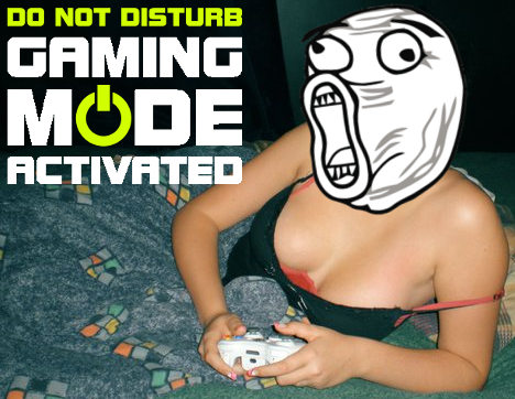 gaming mode girl