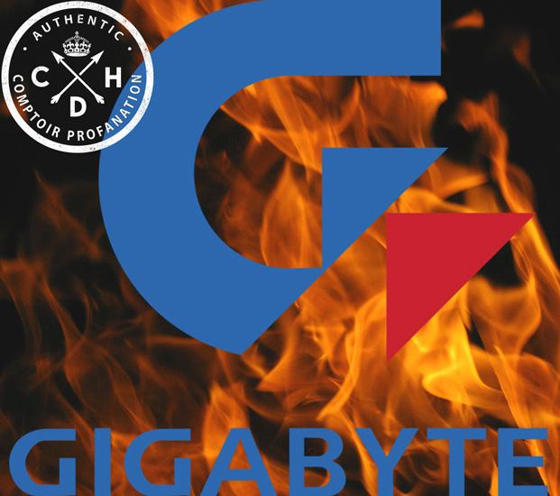 gigabyte logo flamme cdh
