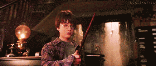 harry potter baguette