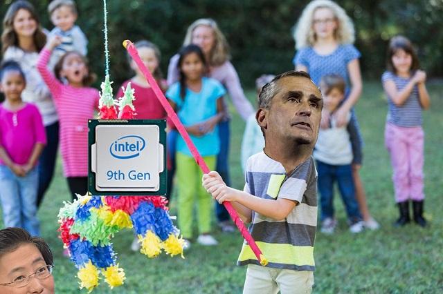 intel pinata 9th gen aveuglette 10nm