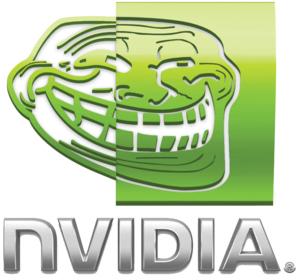 logo nvidia troll