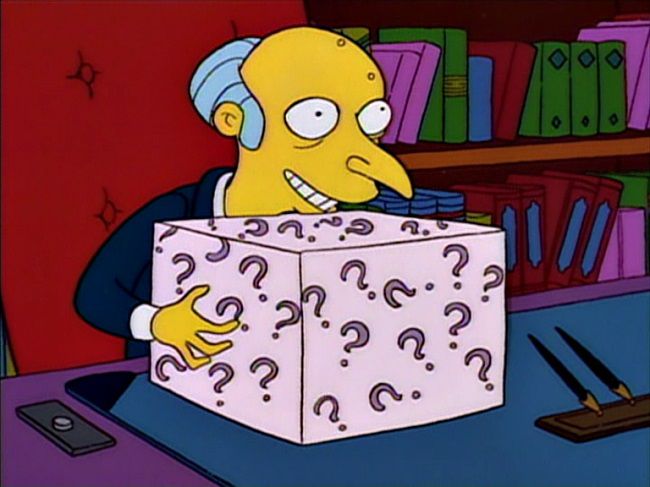 simpson mystery loot box