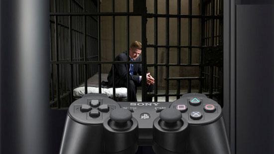 sony playstation jail