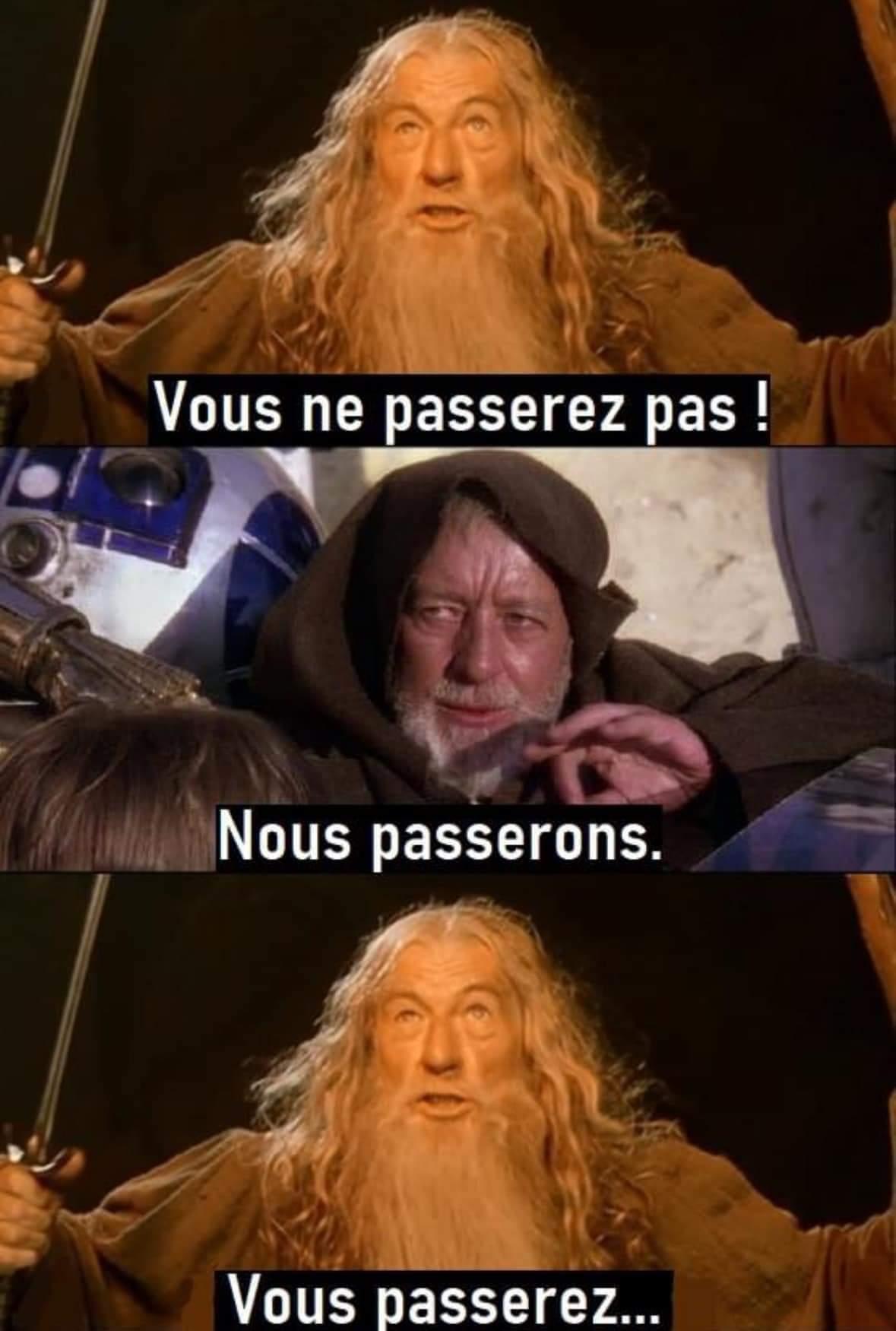 gandalf : vous passerez !