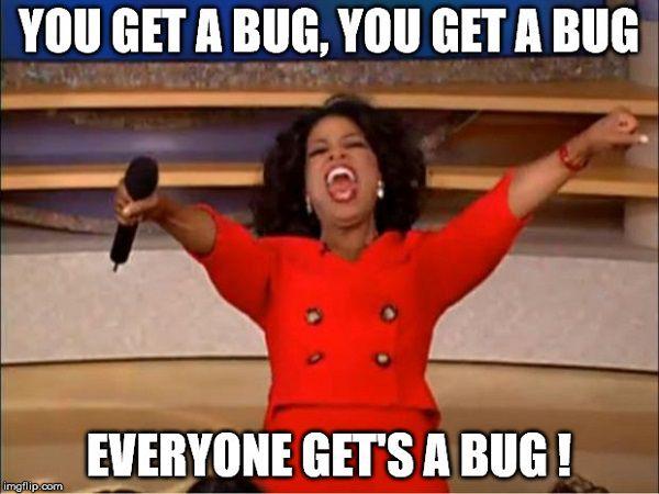 meme everyone gets a bug