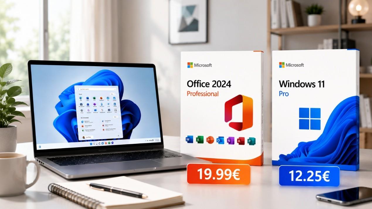 Office 2024 à 17 €, Windows 11 à 12 € , et autres ? C'est par ici et avec un avis.