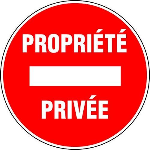 propriete privee