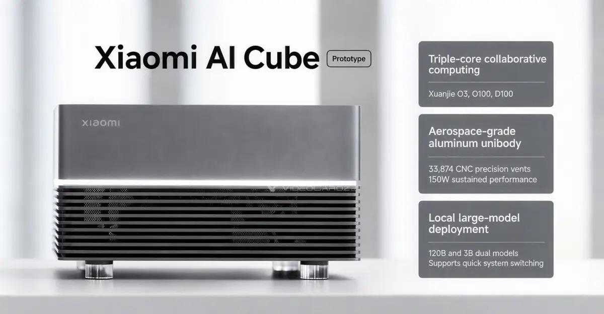 Xiaomi s'attaque à l'IA locale avec un étonnant mini-PC à trois puces