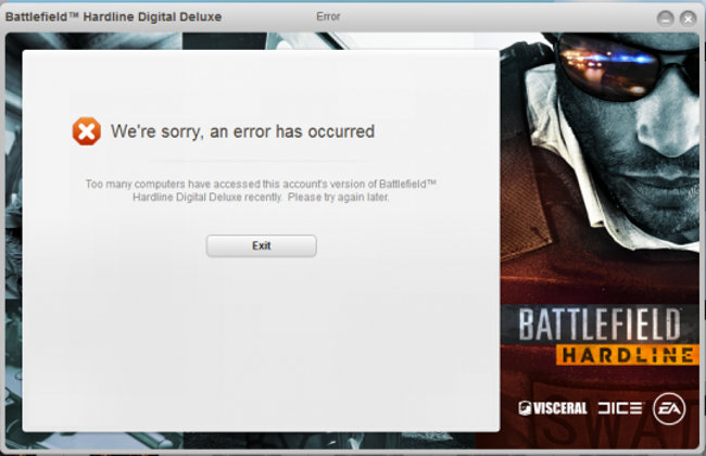 Battlefield Hardline DRM