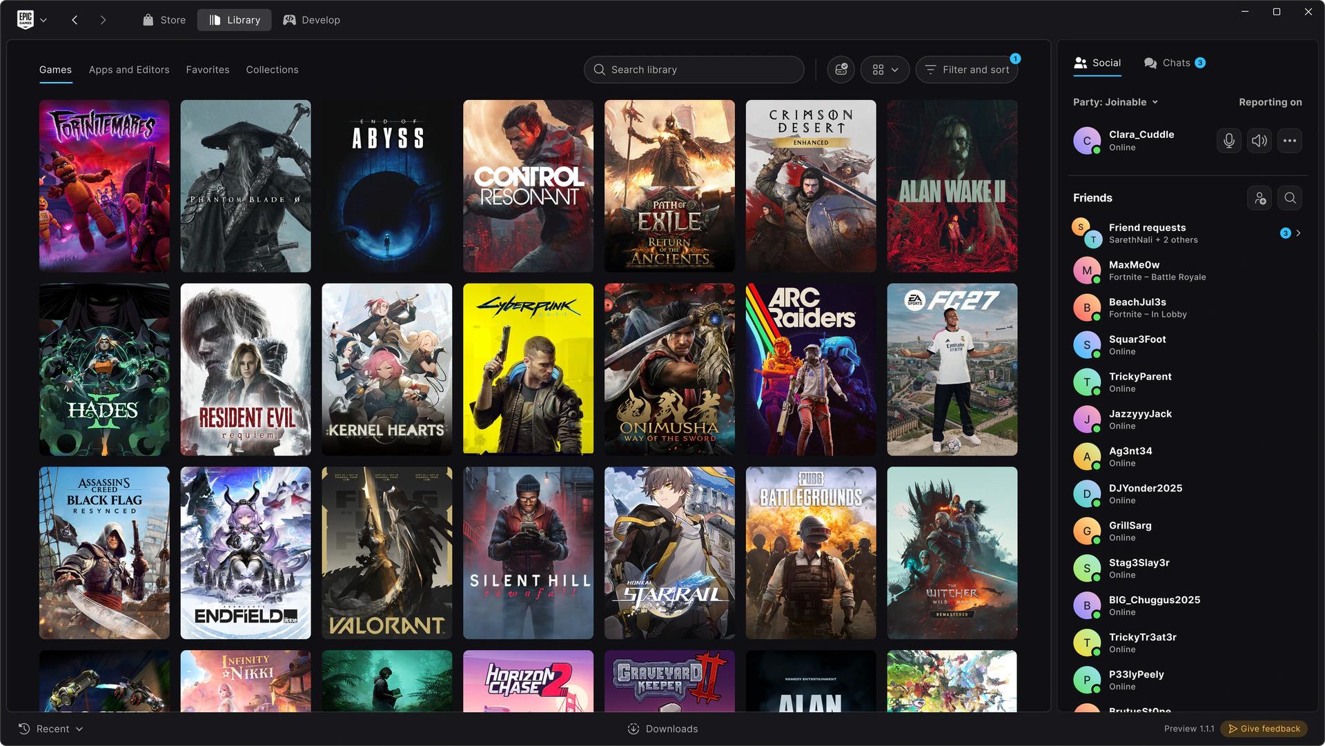 lanceur epic games nouveau ocobtre 20261