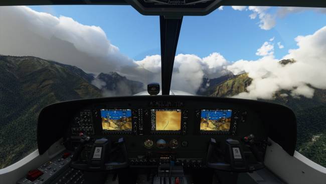 microsoft flight simulator cockpit