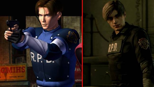 resident evil 2 comparo