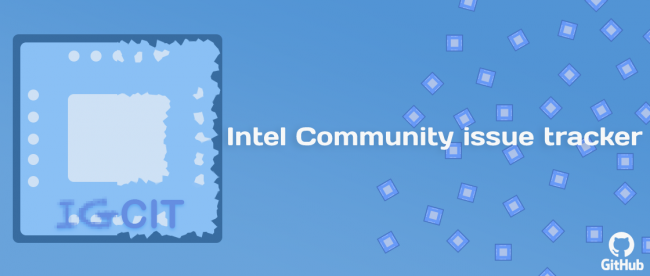 intel community issue tracker