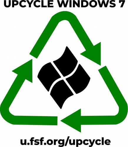 logo windows 7 upcycle petition