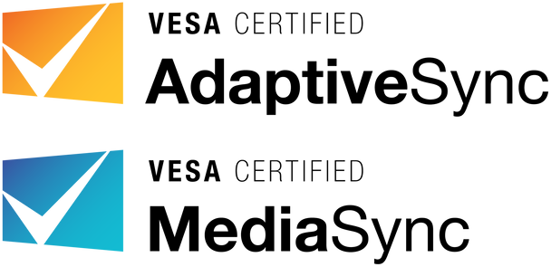 vesa adaptivesync mediasync logo