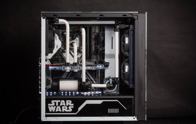 Avec du watercooling quand même ! [cliquer pour agrandir]