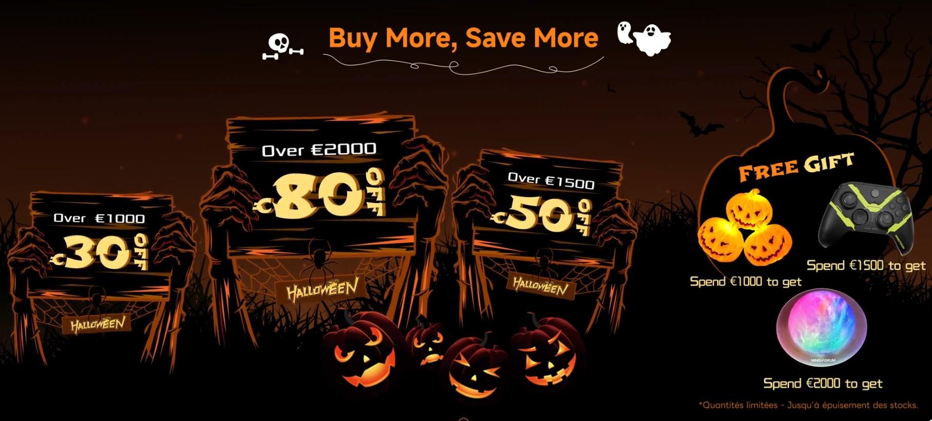 promos halloween minisforum