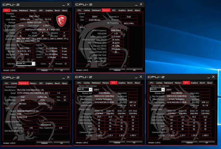 adata overclocking ddr4 5000mhz cpuz validation t