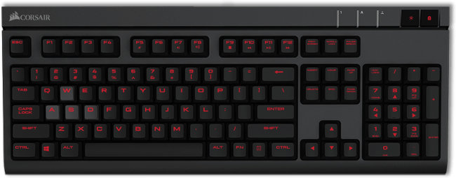 Corsair annonce un nouveau clavier mécanique, le STRAFE (MàJ) - Le