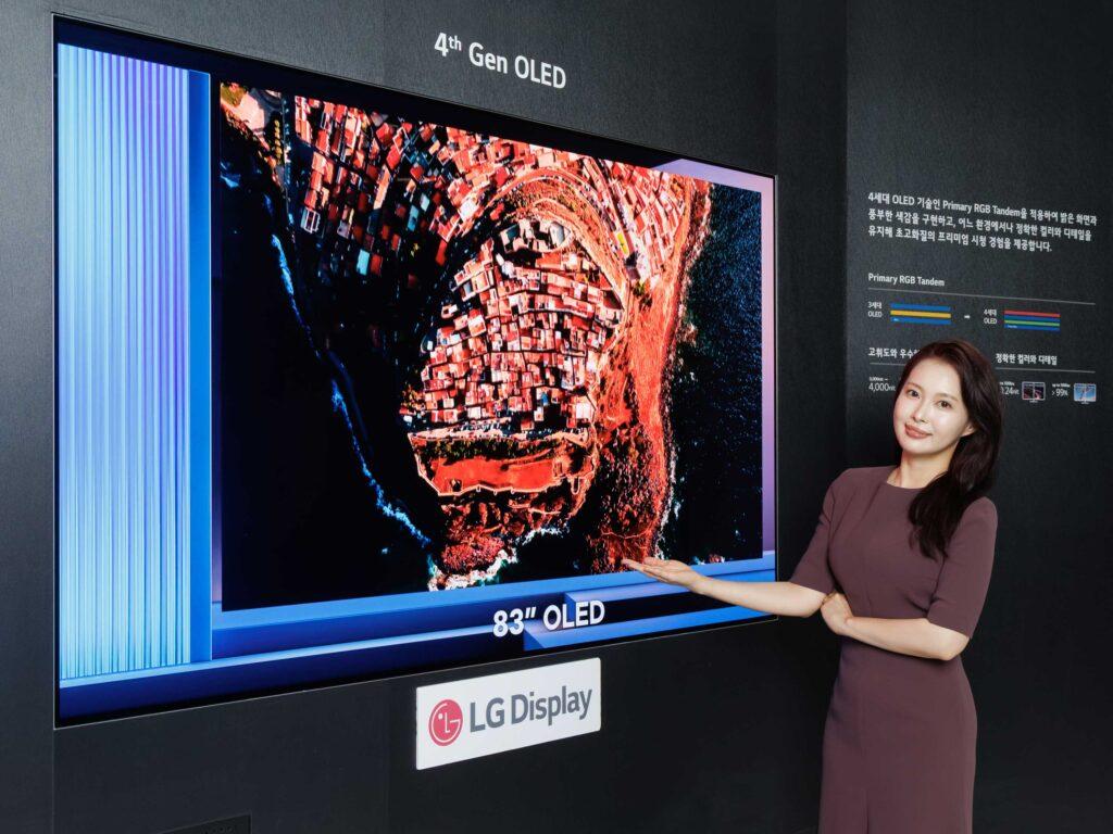 ecran 83 pouces oled lg