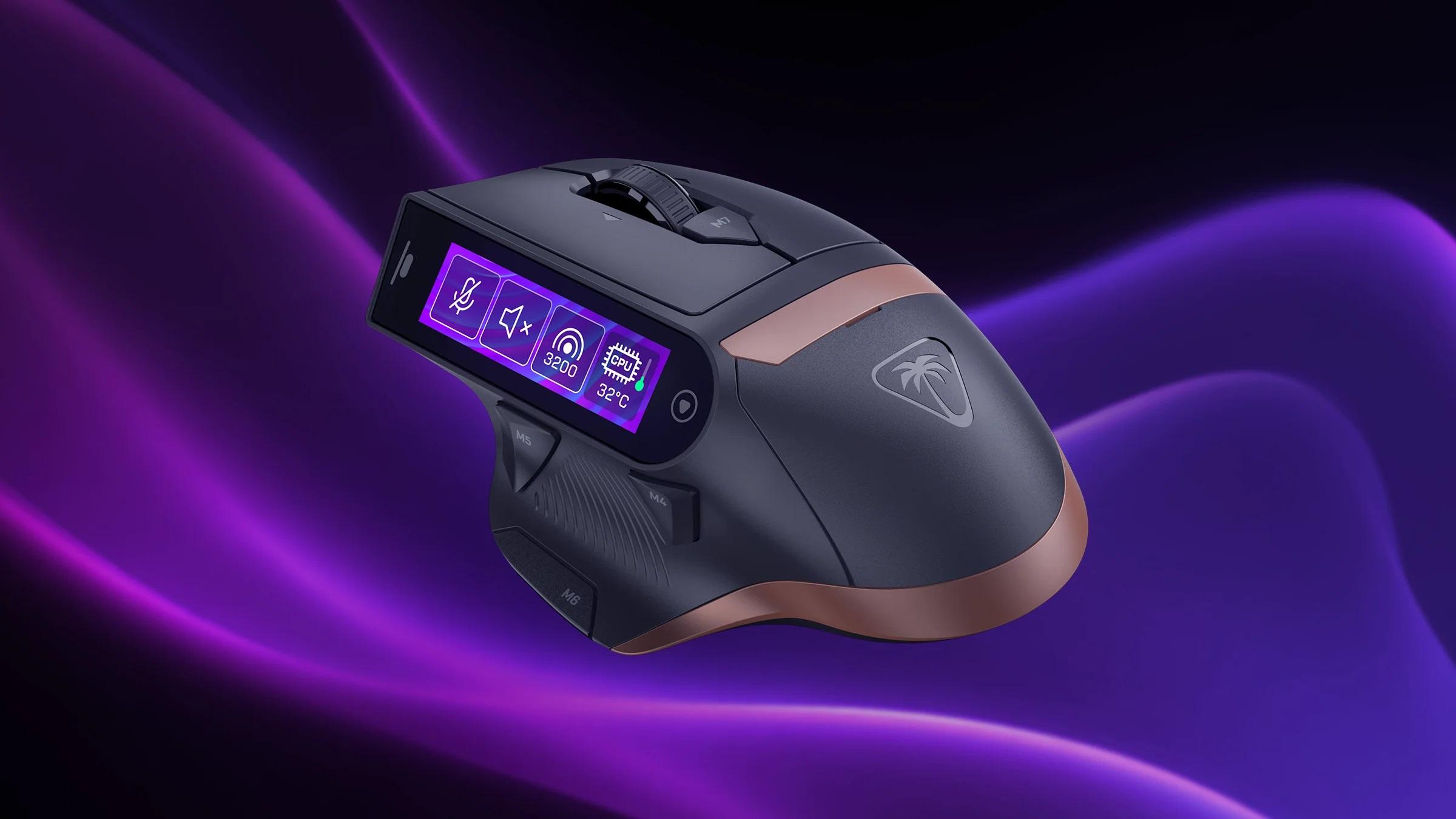 Turtle Beach greffe un écran tactile sur une souris