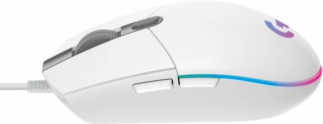 logitech g203 lightsync blanche