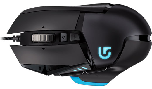 logitech g502 top