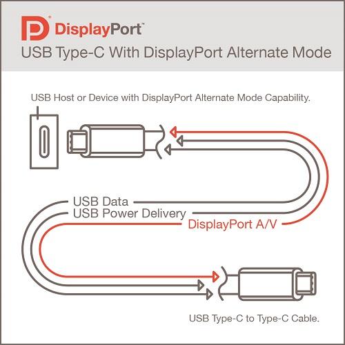 vesa dp alt mode usb type c