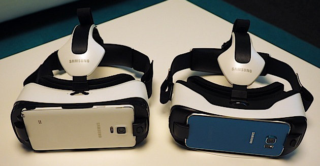 Samsung GearVR Galaxy S6 et Note 4