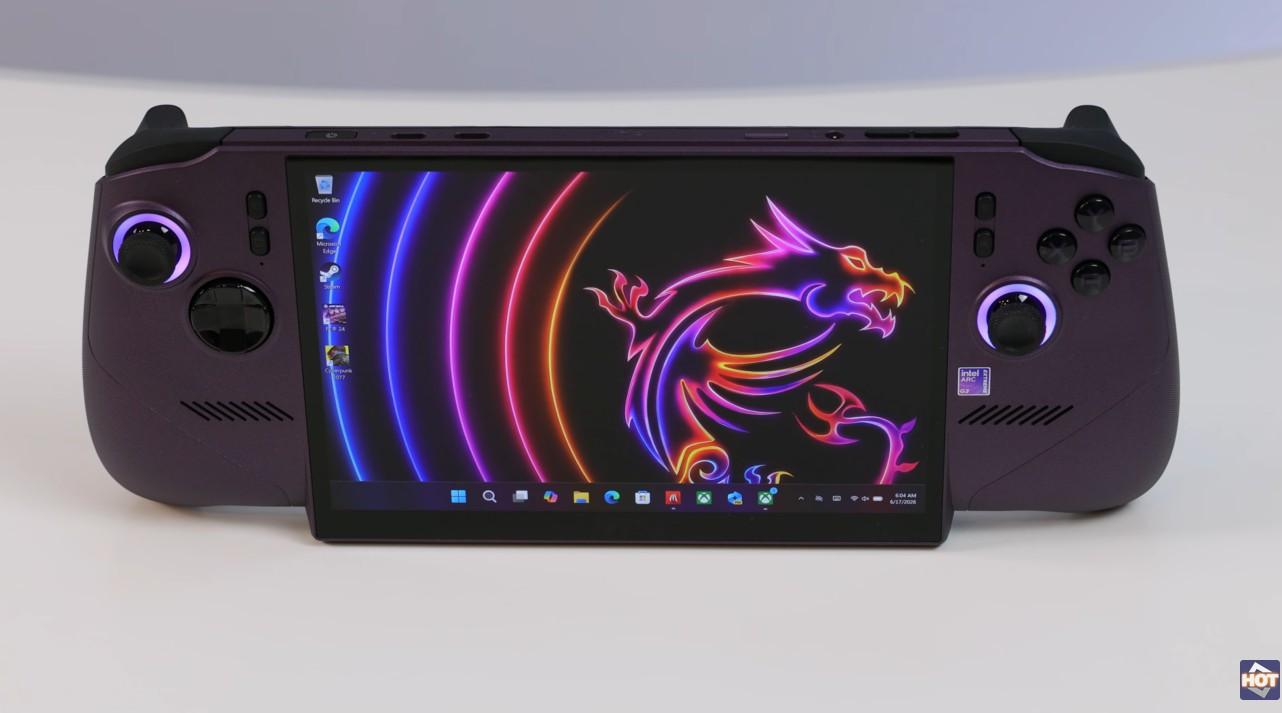 Avec l'Arc G3 Extreme, Intel reprend la main sur le marché des consoles portables