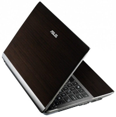 asus bamboo series u33 53 arriere trois quart