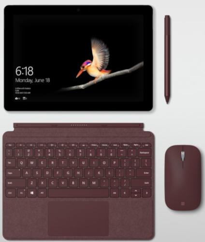 microsoft surface go avec clavier