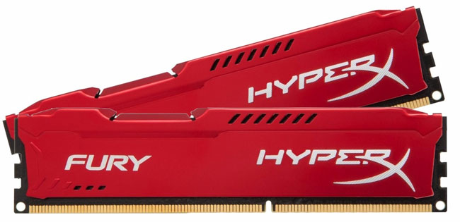 kingston hyperx fury rouge