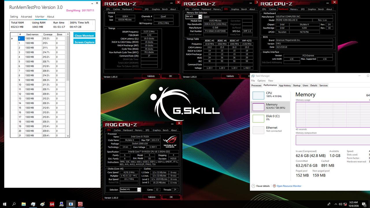 gskill 64go ddr4 4266 t