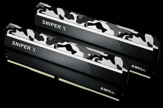 gskill ddr4 3400 sniperx pinnacle ridge