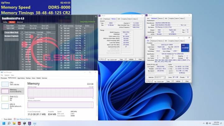 gskill ddr5 8000 demo [cliquer pour agrandir]